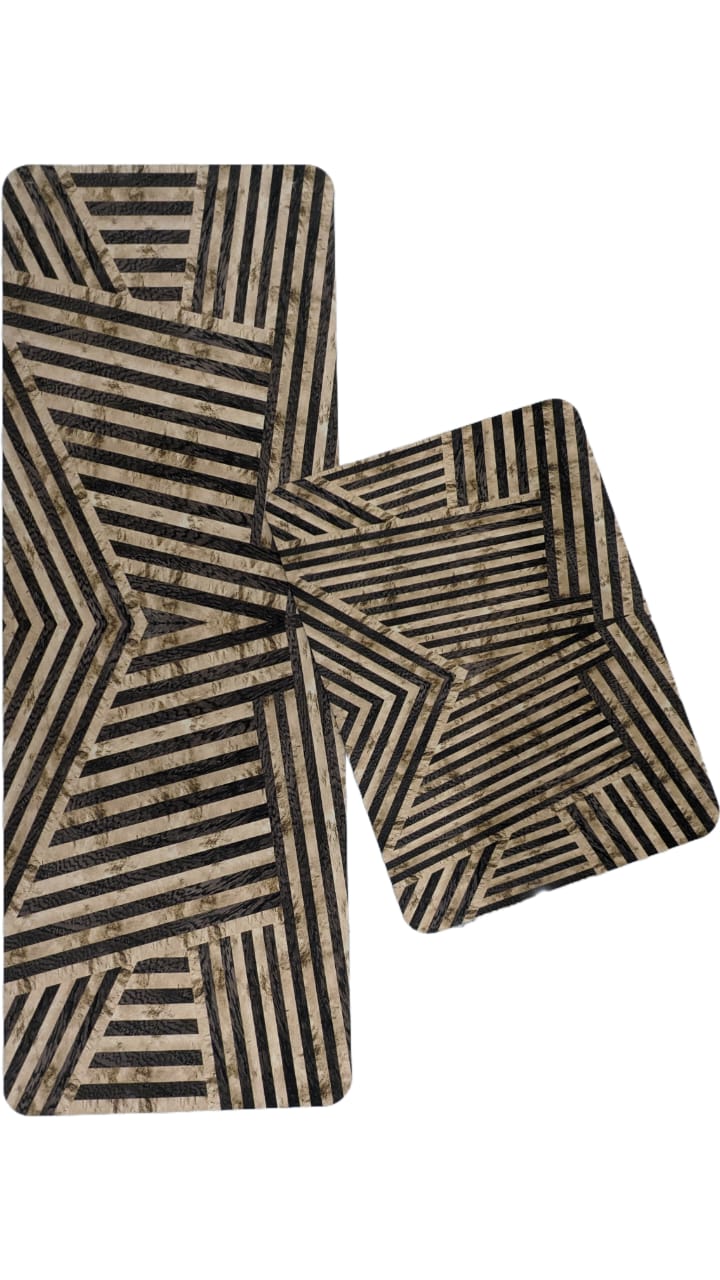 Large Size Anti Slip Water Absorbent Runner With Mat (FREE DELIVERY😍)