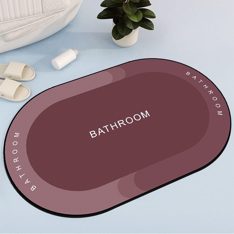 2 Pcs Medium Size Water Absorbent Anti-Slip Mat (FREE DELIVERYđ)