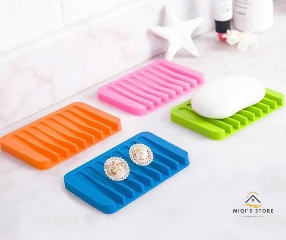 Creative Silicone Soap Dish And Jewelry Carrier