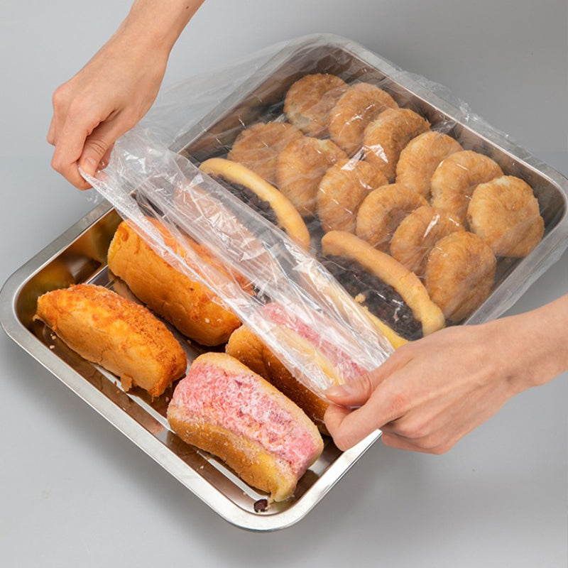 100Pcs Reusable Elastic Food Covers