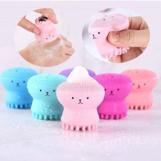 Jelly Fish Shape Facial Scrubber/Cleaner