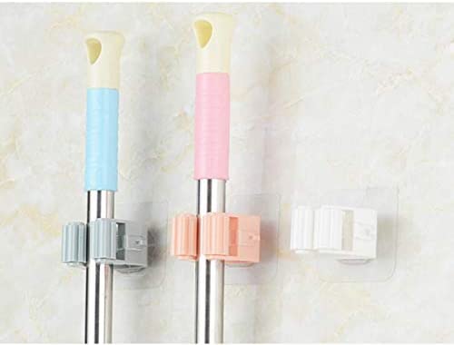 Pack of 2 Multifunctional Wall Mounted Self-Adhesive Mop Holder Rs.150