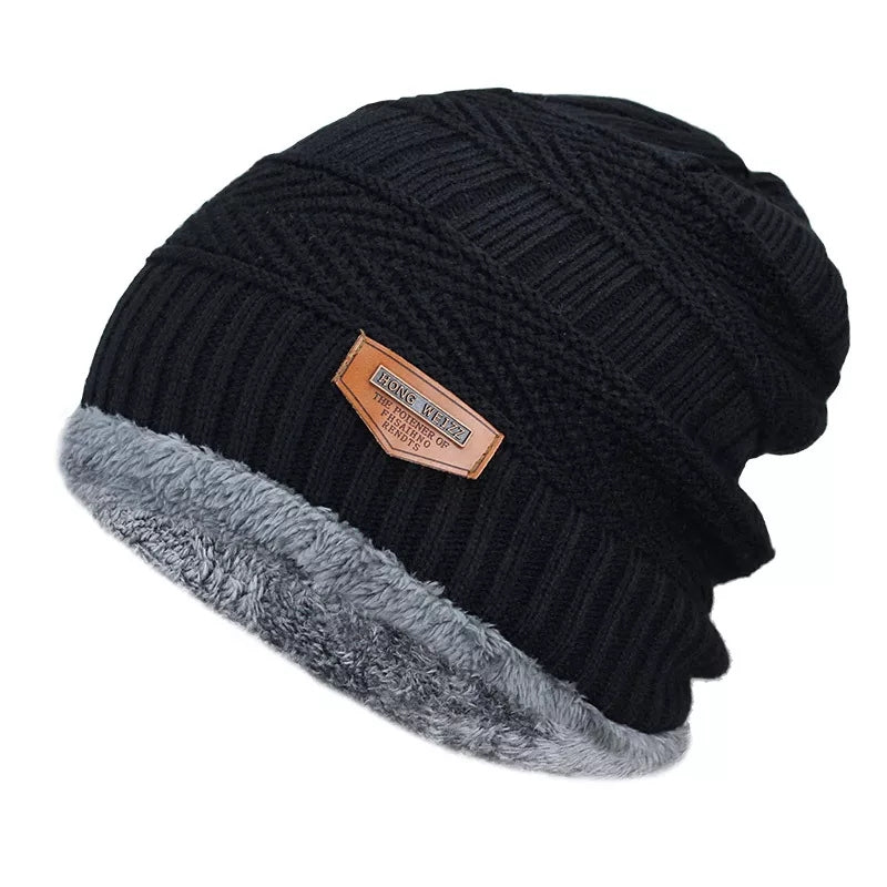 Warm Knitted Neck and Hat Cap For Men and Women