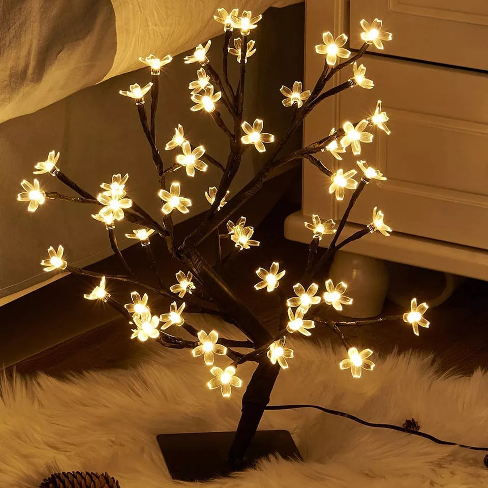 LED Cherry Blossom Tree Table Lamp