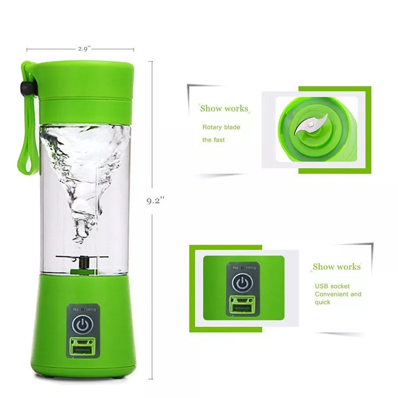 Portable Rechargeable Travel Juicer Blender
