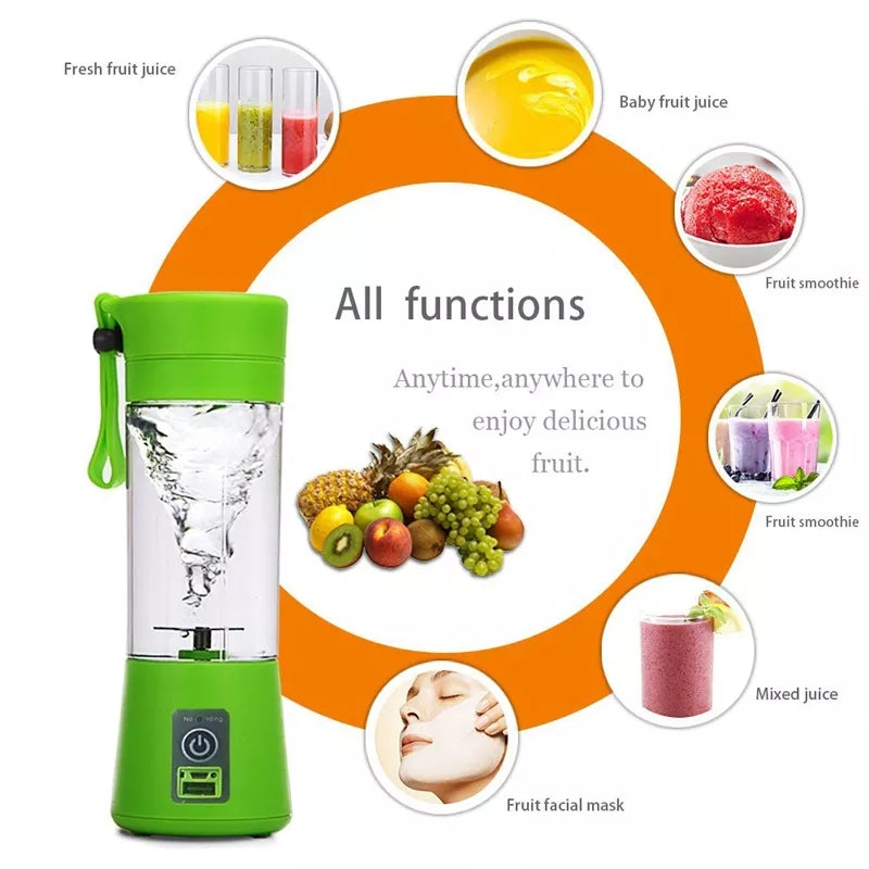 Portable Rechargeable Travel Juicer Blender