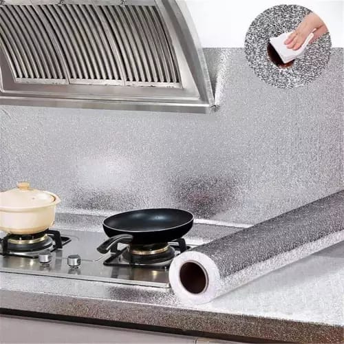 Self-Adhesive Aluminium Foil Sheet Size Length 100cm,Width 30cm