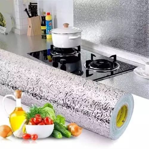 Self-Adhesive Aluminium Foil Sheet Size Length 100cm,Width 30cm