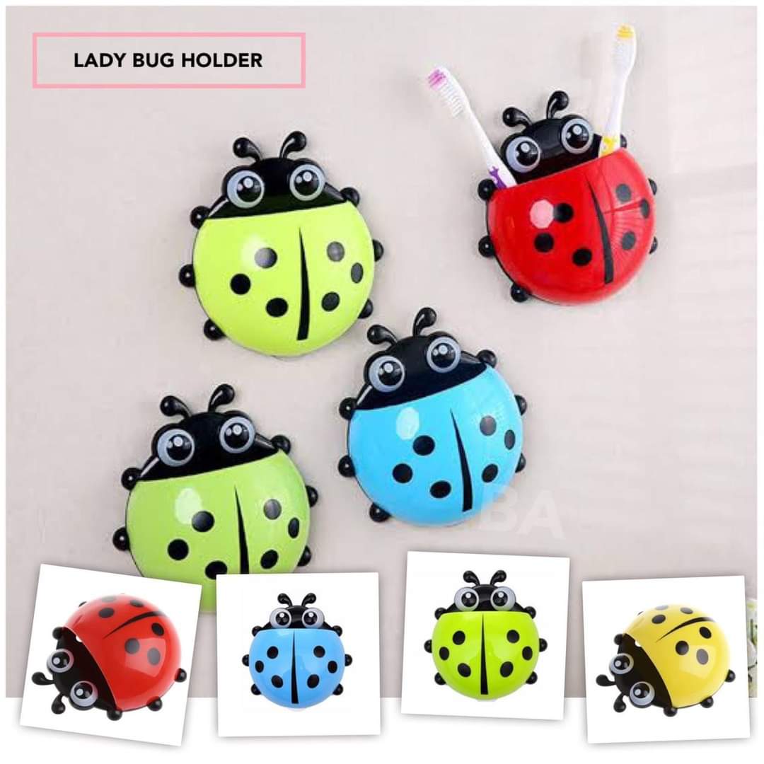 Lady Bug Tooth Brush Holder