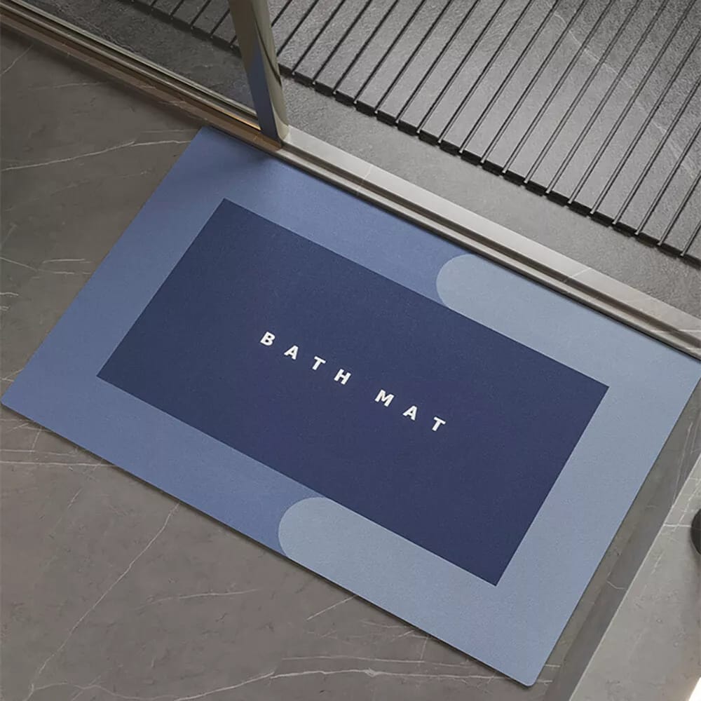 2 Pcs Medium Size Water Absorbent Anti-Slip Mat (FREE DELIVERY😍)