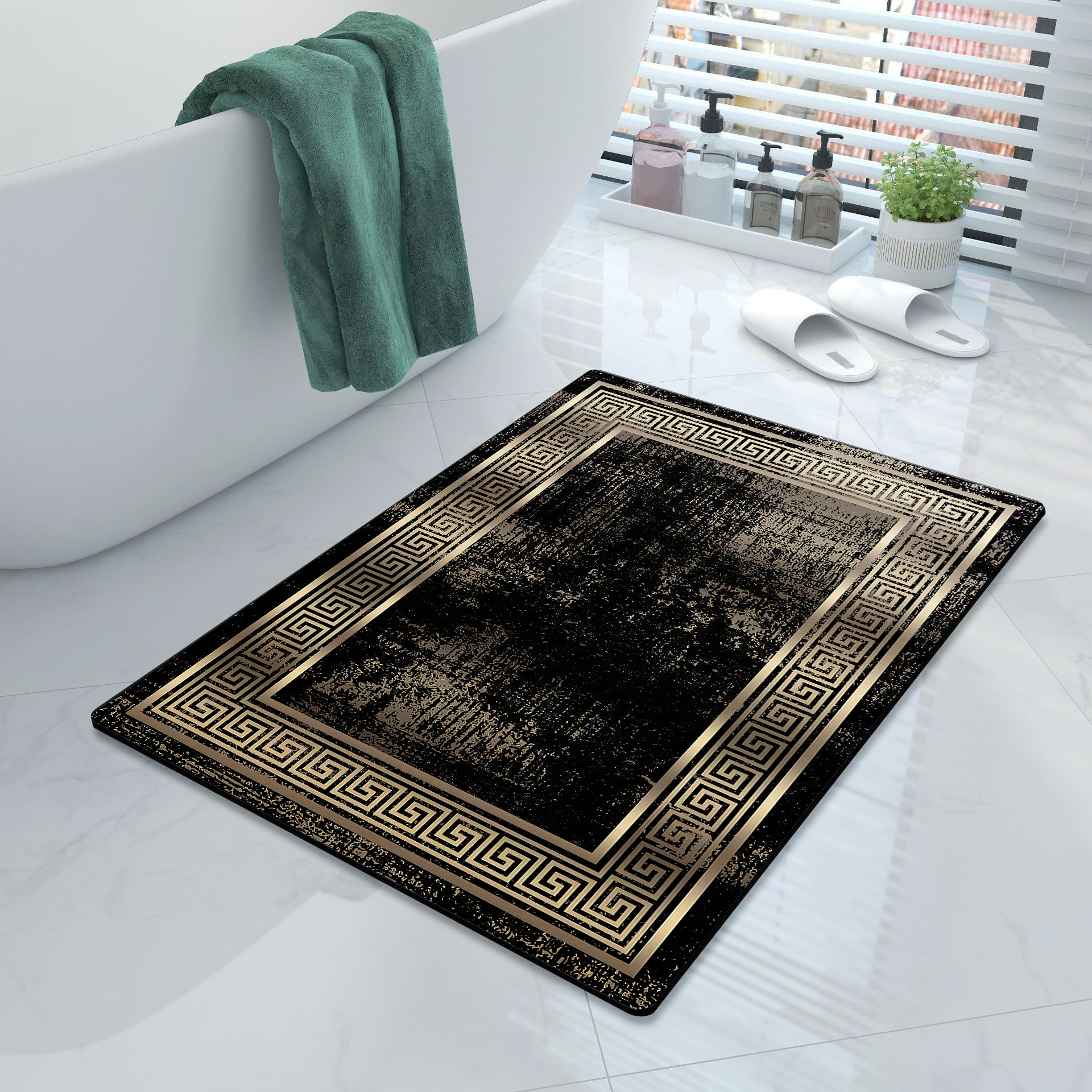 (XL-11) 2 Pcs Extra Large Water Absorbent Anti-Slip Mat (FREE DELIVERY😍)