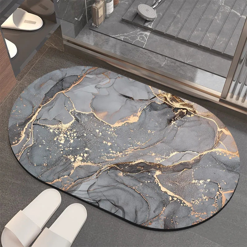 2 Pcs Medium Size Water Absorbent Anti-Slip Mat (FREE DELIVERY😍)