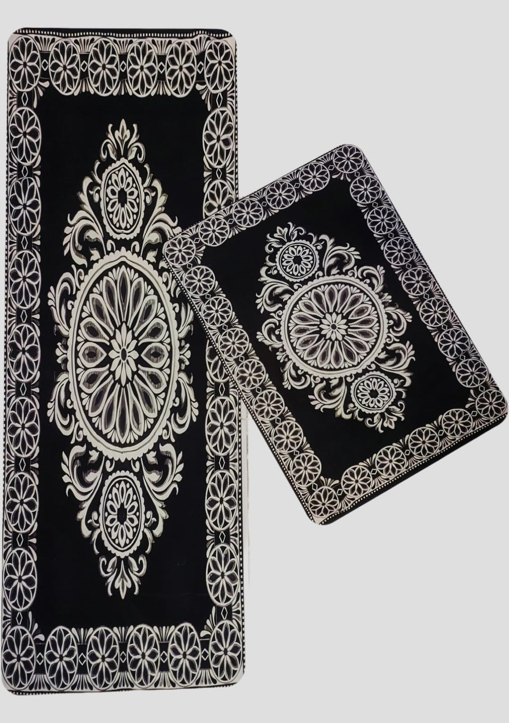 Large Size Anti Slip Water Absorbent Runner With Mat  (FREE DELIVERY😍)