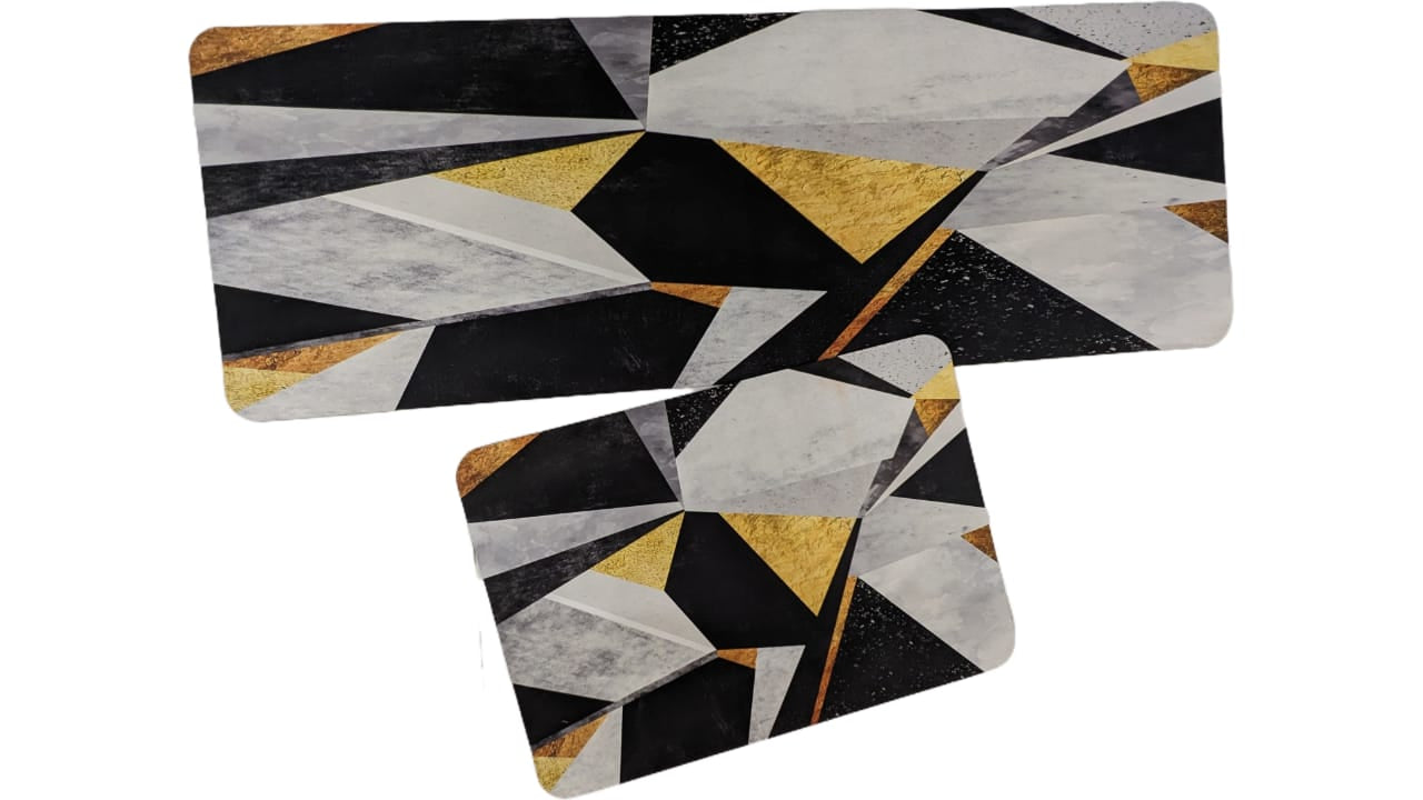 Large Size Anti Slip Water Absorbent Runner With Mat  (FREE DELIVERY😍)