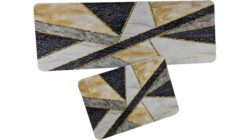 Large Size Anti Slip Water Absorbent Runner With Mat  (FREE DELIVERY😍)