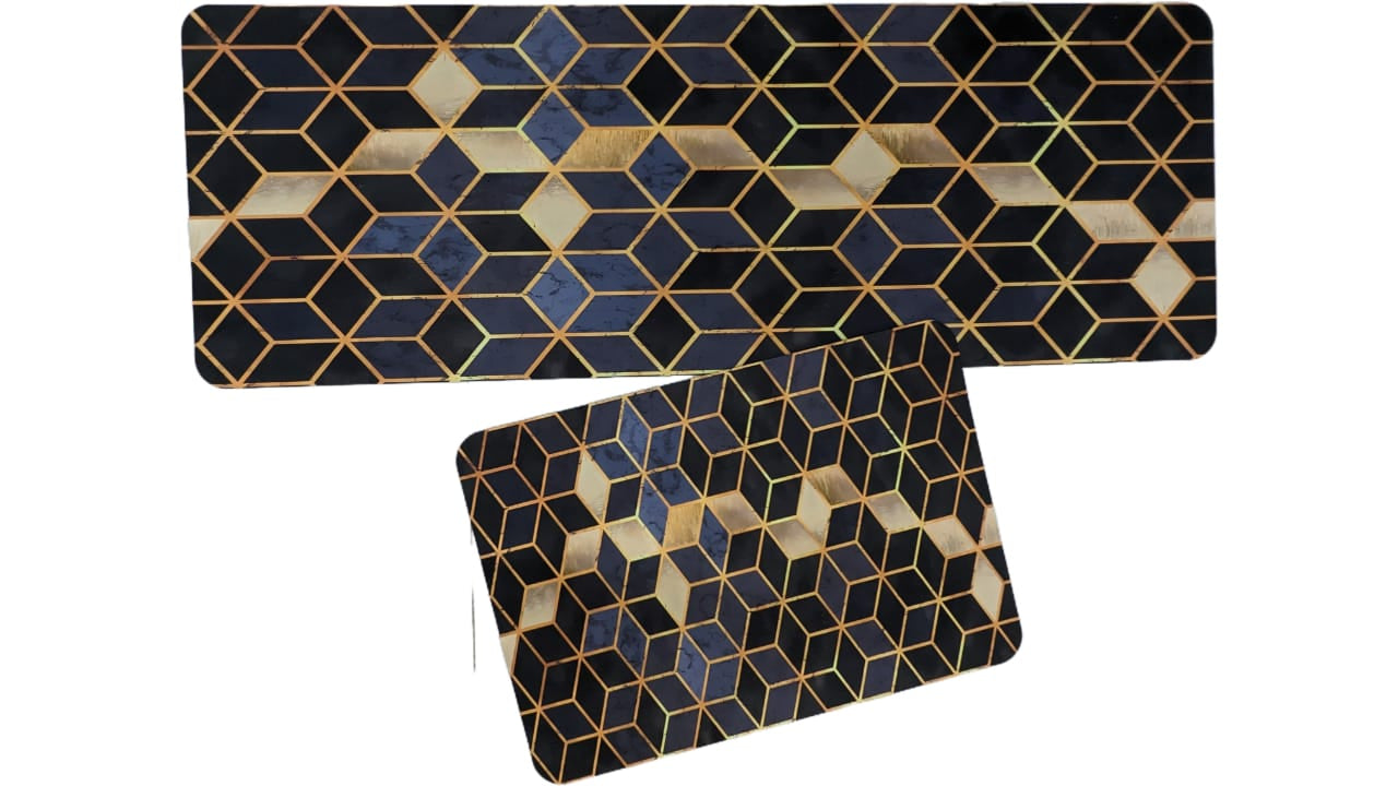 Large Size Anti Slip Water Absorbent Runner With Mat  (FREE DELIVERY😍)