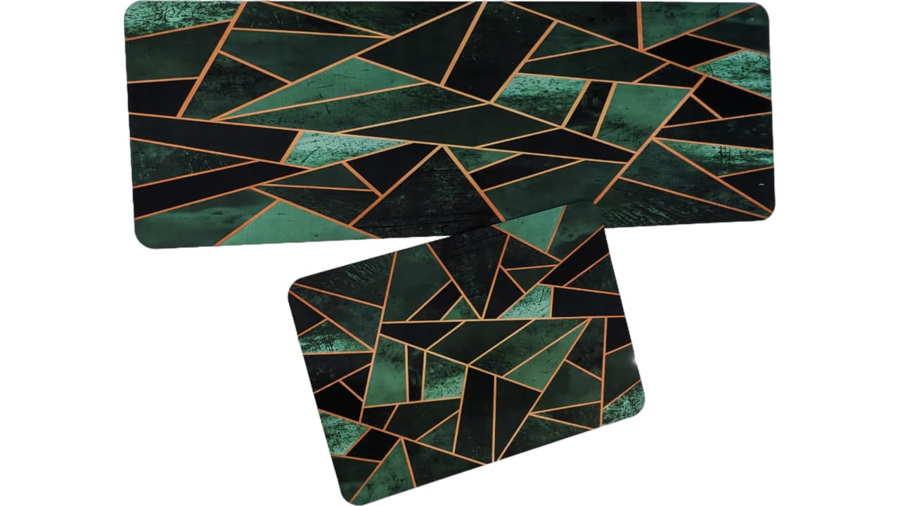 Large Size Anti Slip Water Absorbent Runner With Mat  (FREE DELIVERY😍)