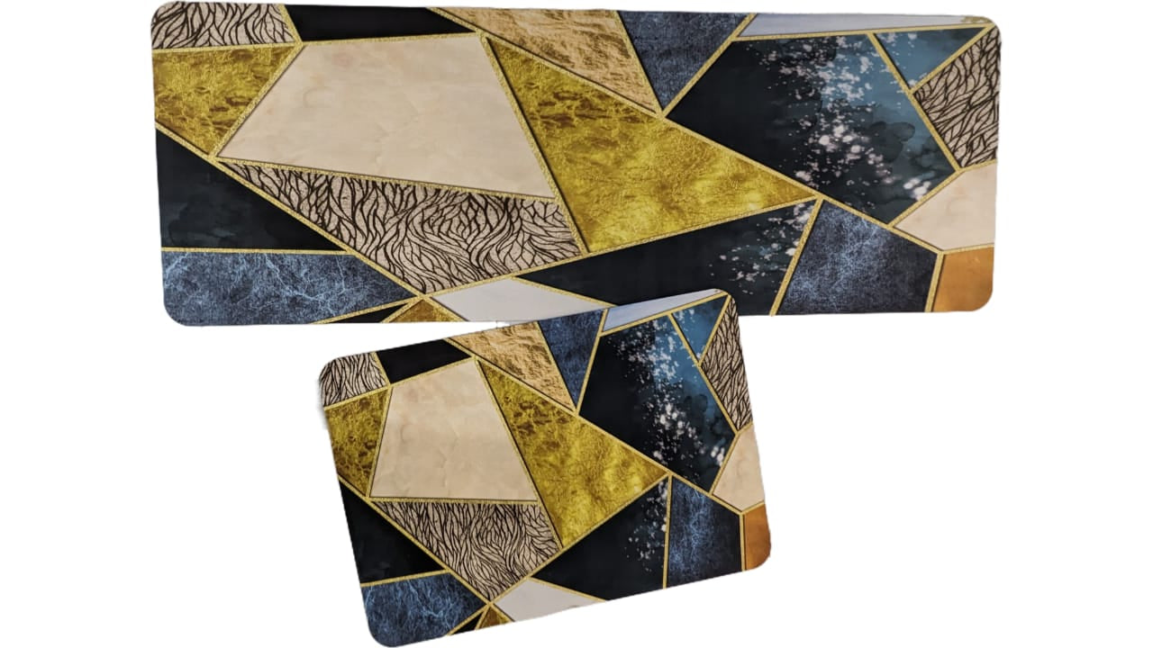 Large Size Anti Slip Water Absorbent Runner With Mat  (FREE DELIVERY😍)