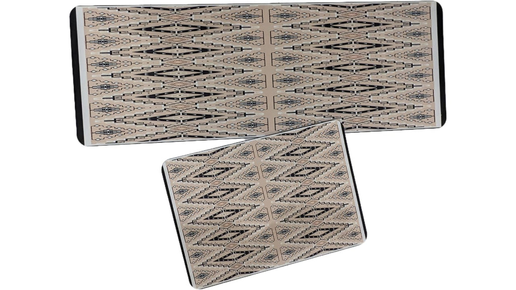 Large Size Anti Slip Water Absorbent Runner With Mat  (FREE DELIVERY😍)