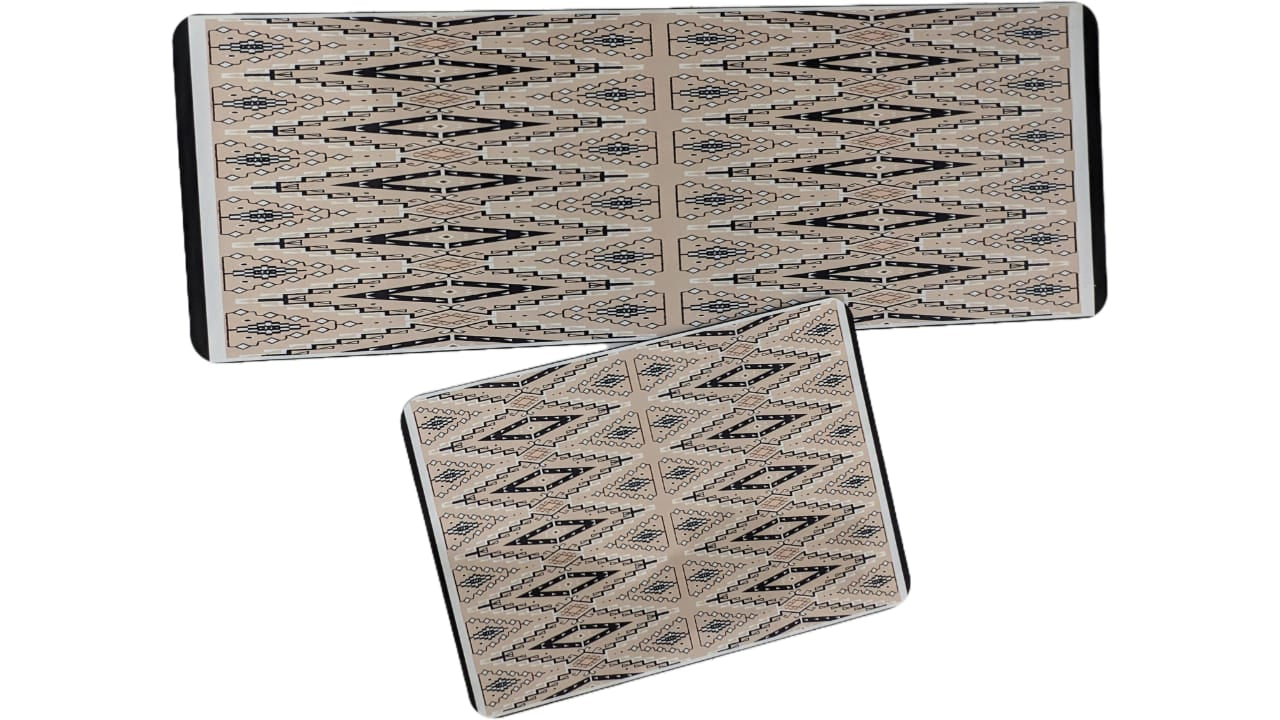 Large Size Anti Slip Water Absorbent Runner With Mat  (FREE DELIVERY😍)