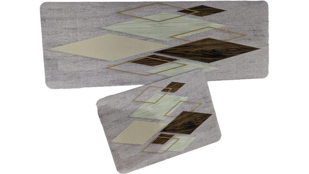 Large Size Anti Slip Water Absorbent Runner With Mat  (FREE DELIVERY😍)