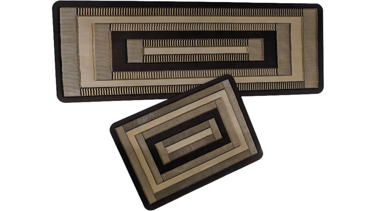 Large Size Anti Slip Water Absorbent Runner With Mat  (FREE DELIVERY😍)