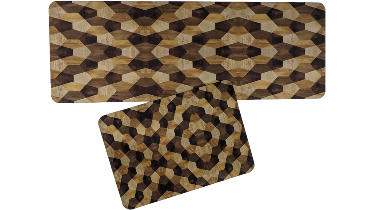 Large Size Anti Slip Water Absorbent Runner With Mat  (FREE DELIVERY😍)
