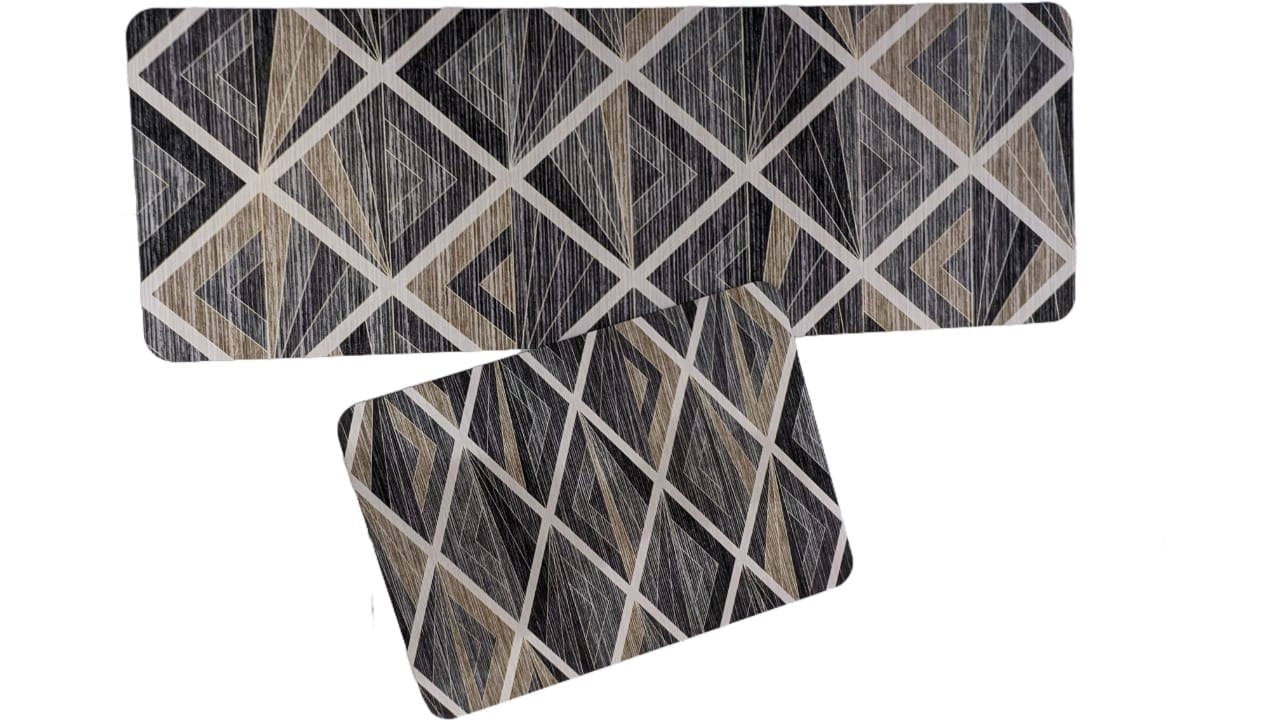 Large Size Anti Slip Water Absorbent Runner With Mat  (FREE DELIVERY😍)