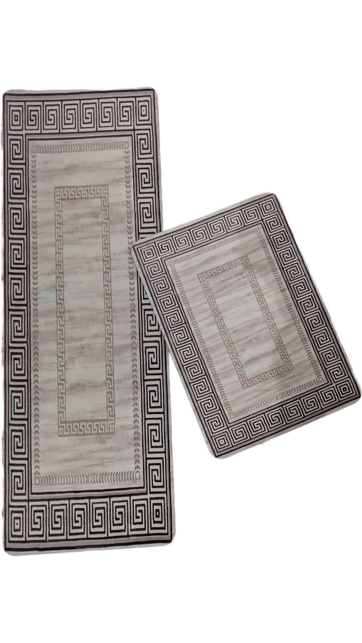 Large Size Anti Slip Water Absorbent Runner With Mat  (FREE DELIVERY😍)