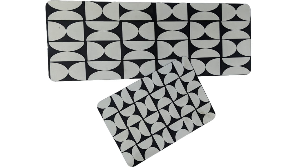 Large Size Anti Slip Water Absorbent Runner With Mat  (FREE DELIVERY😍)