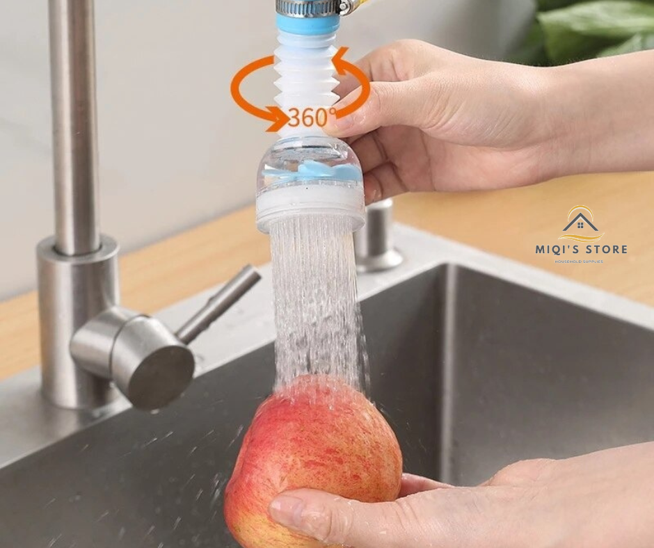 Faucet Bubbler 360 Rotatable Bent Water Saving Tap Aerator Diffuser Faucet Nozzle Filter Water Filter Swivel Head Kitchen Tools