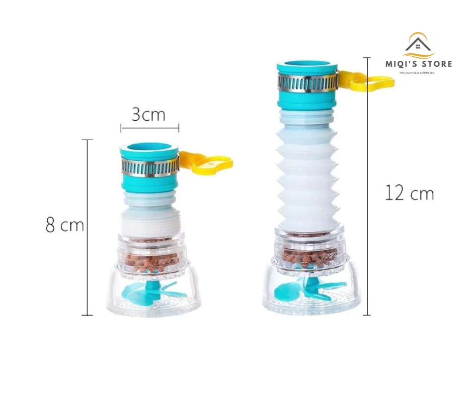 Faucet Bubbler 360 Rotatable Bent Water Saving Tap Aerator Diffuser Faucet Nozzle Filter Water Filter Swivel Head Kitchen Tools