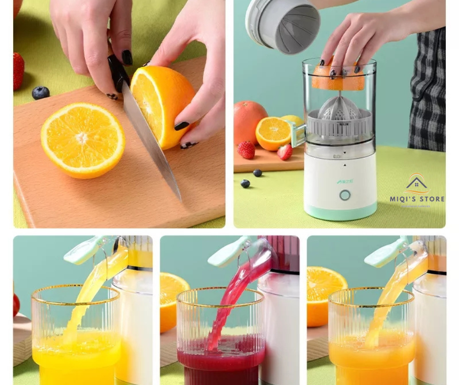 New Rechargeable Wireless Portable Squeezer Juicer